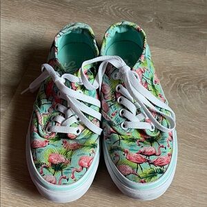 Vans ultra cush low flamingo shoes